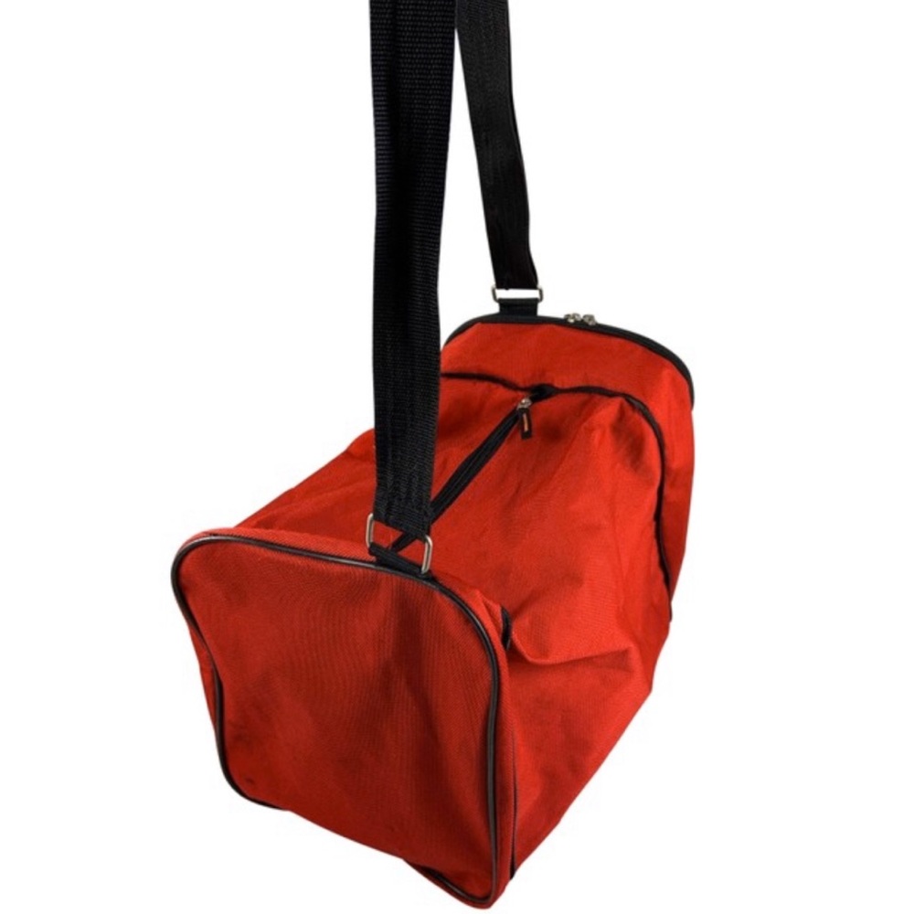 Intrepid Red medical Messenger Duffle gym Bag